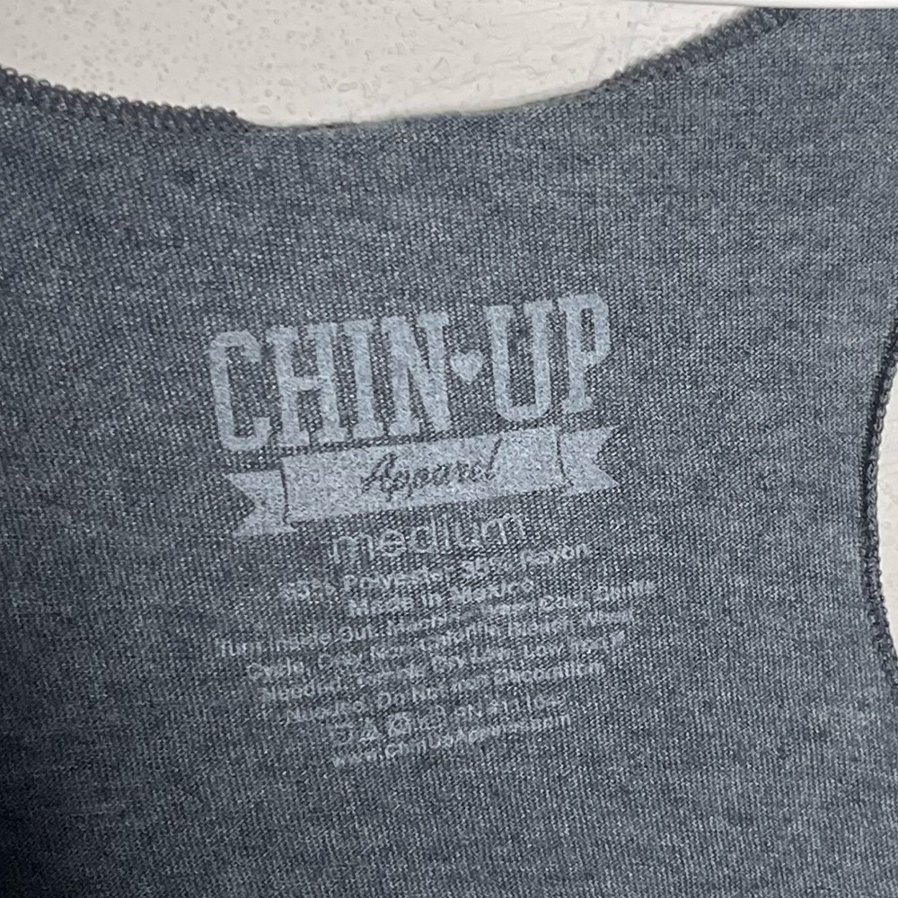 Chin-Up Apparel Racerback Tank Top M - Picture 3 of 4